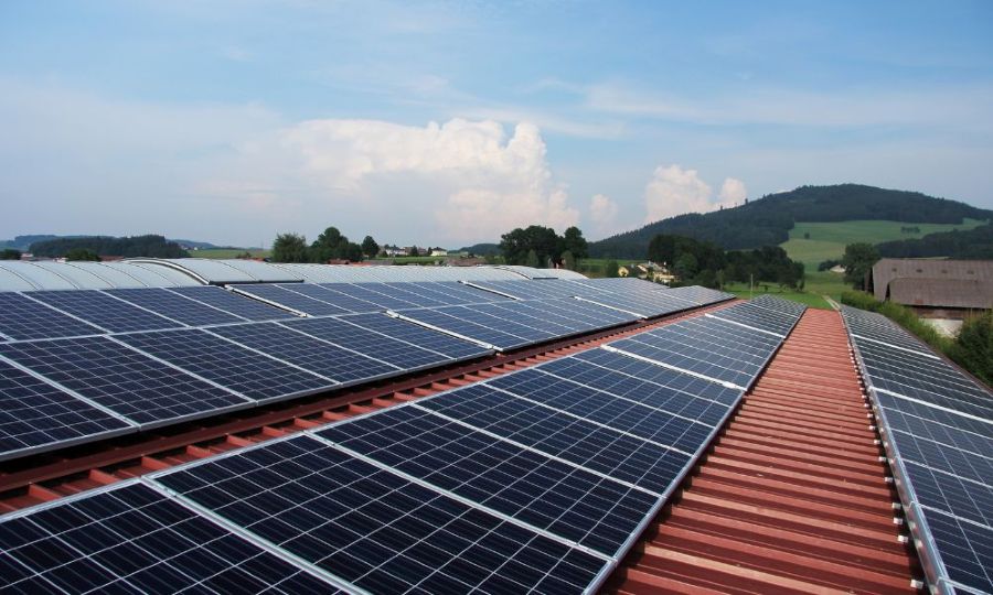 Commercial building suitable for solar panels in Cheshire